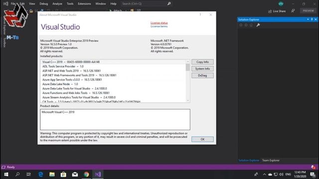 Visual studio 2020 professional and enterprise key working 100%. смотреть онлайн