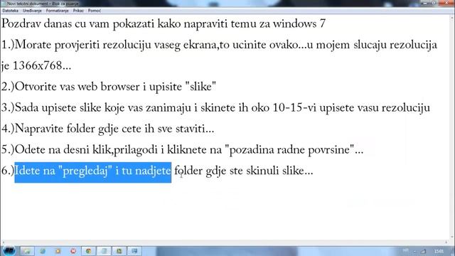 Kako napraviti temu za windows 7 смотреть онлайн