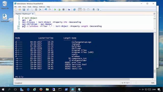 Objekter i PowerShell 1 смотреть онлайн