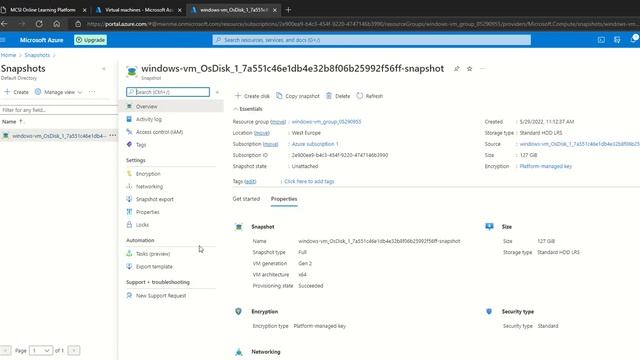 Create a Snapshot of a VHD file and download the snapshot смотреть онлайн