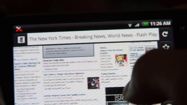 Demo of Firefox Fennec on Nexus One! смотреть онлайн