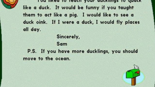 The Ugly Duckling — Reader Rabbit's Reading Development Library 4 (1997) [PC, Windows] смотреть онлайн