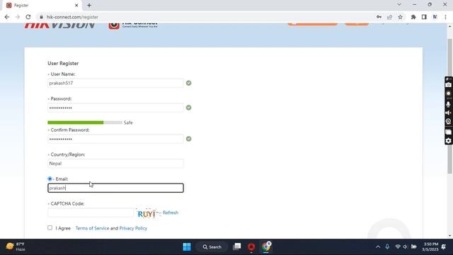 How to register a Hikvision Hik Connect account using a web browser/ from laptop/from PC 2023 смотреть онлайн