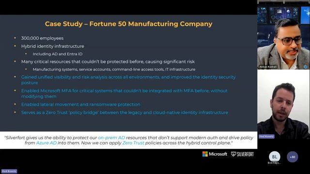 Microsoft + Silverfort: Bridging Gaps in Service Account & MFA to Realise Zero Trust Security смотреть онлайн