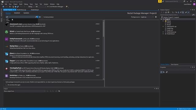 Visual Studio OpenGL Setup - Easy Mode смотреть онлайн