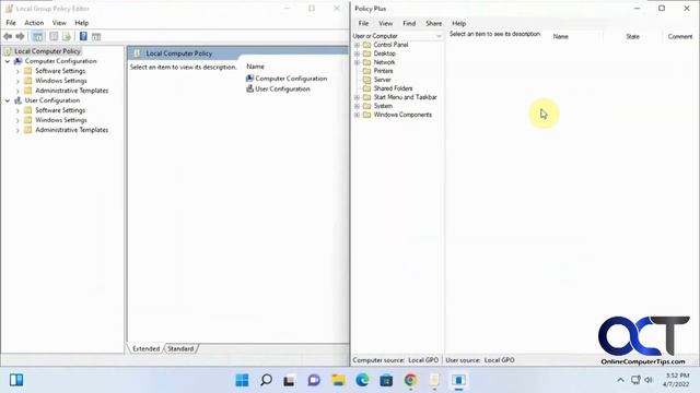Edit Group Policy in Windows 11 Home with Policy Plus смотреть онлайн