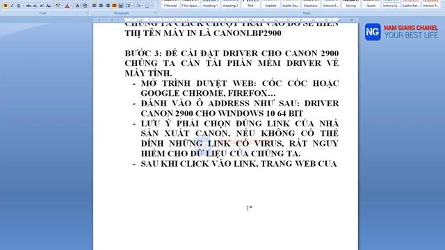 Hướng dẫn cài đặt máy in Canon 2900 trên Windows 10 64bits смотреть онлайн