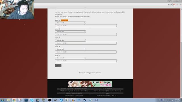 13th Touhou Popularity Contest Voting (Time To Vote Once More) [Guide On How To Vote] смотреть онлайн