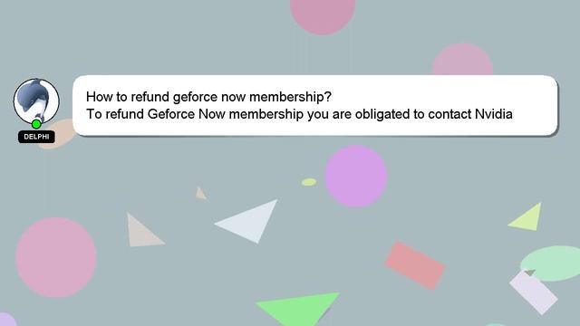 How to refund geforce now membership? смотреть онлайн