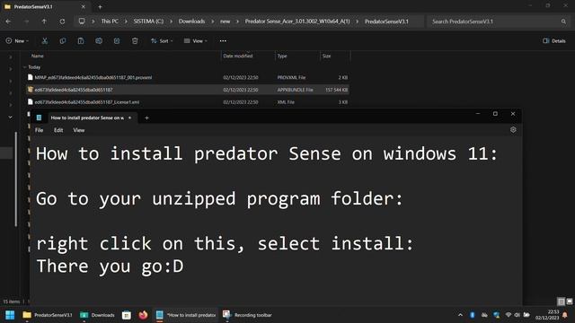 install Acer Predator Sense on windows 11 Helios 300 - JUST WORKS смотреть онлайн