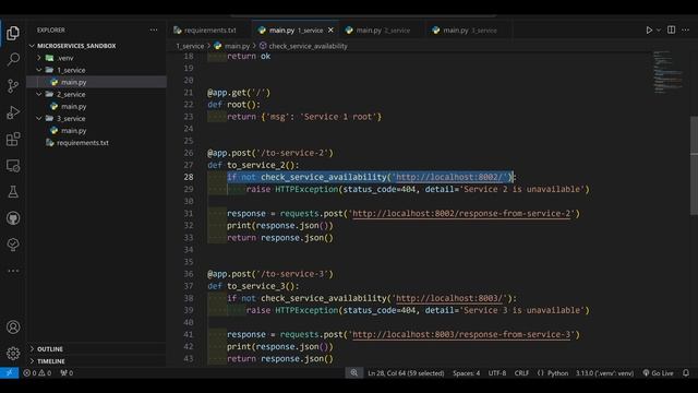 Микросервисы на Python для "самых маленьких" #1 смотреть онлайн