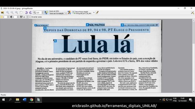 Tutorial - gImageReader (OCR para Windows 10) смотреть онлайн