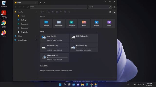 Windows 11 File Manager App Modern Design Free Download смотреть онлайн