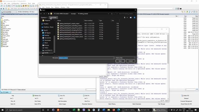 Instruction for python LEGO SPIKE simulator in Windows смотреть онлайн