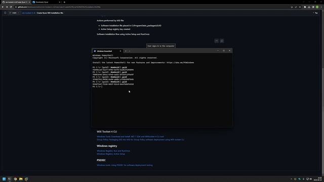 WiX toolset 4 CLI: Create Ryver MSI installation file смотреть онлайн