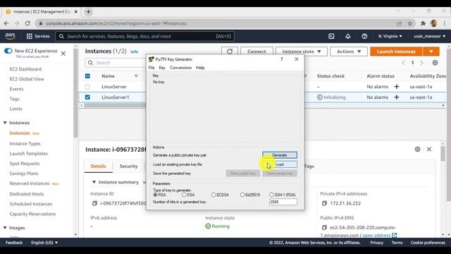 How to install an Amazon Linux Server and access it by Putty in AWS in Urdu/Hindi | AWS SAA series смотреть онлайн