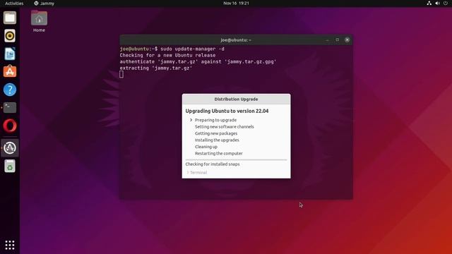 Upgrade Ubuntu 21.10 to 22.04 Development Version смотреть онлайн