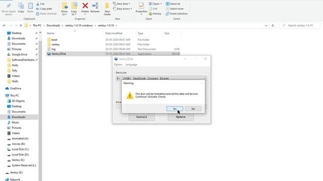 ventoy error 5 in installation смотреть онлайн