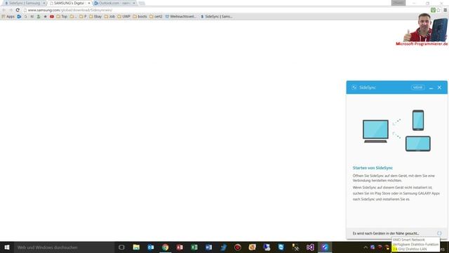 Samsung SideSync Smartphone on PC Windows 10 смотреть онлайн