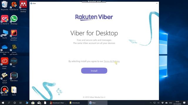 Installing Viber on PC (چۆنيهتى دابهزاندنى بهرنامهى ڤايبهره بۆ سهر كۆمپيوتهر) смотреть онлайн
