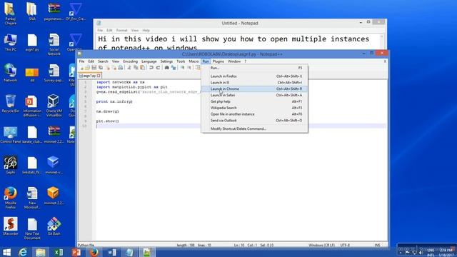 How to open multiple instances/window of Notepad++ on windows смотреть онлайн