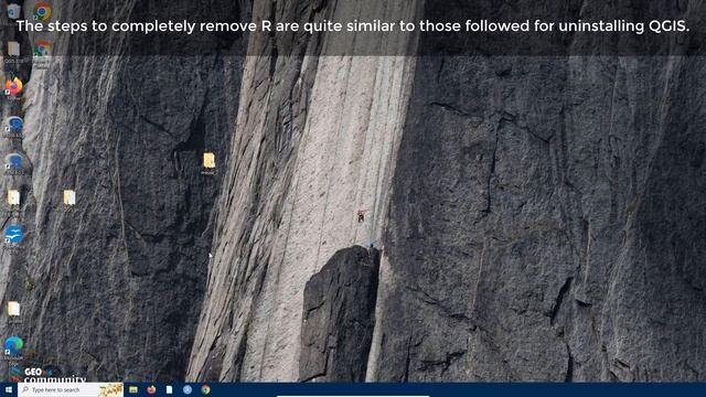 How To Completely Uninstall QGIS, R, And RStudio.