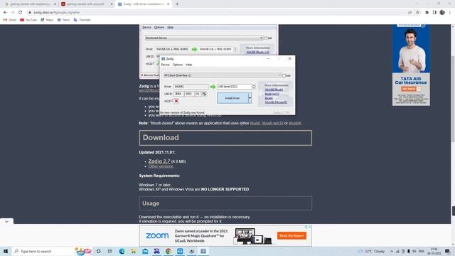 Install Raspberry Pi Pico drivers For Windows 10 смотреть онлайн