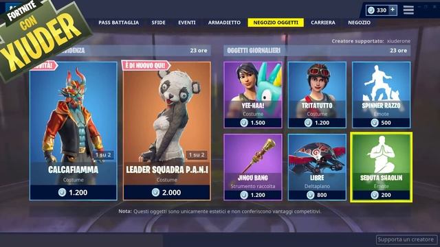 NEGOZIO FORTNITE 6 FEBBRAIO | IL PANDA E' TORNATO! | FORTNITE ITEM SHOP TODAY смотреть онлайн