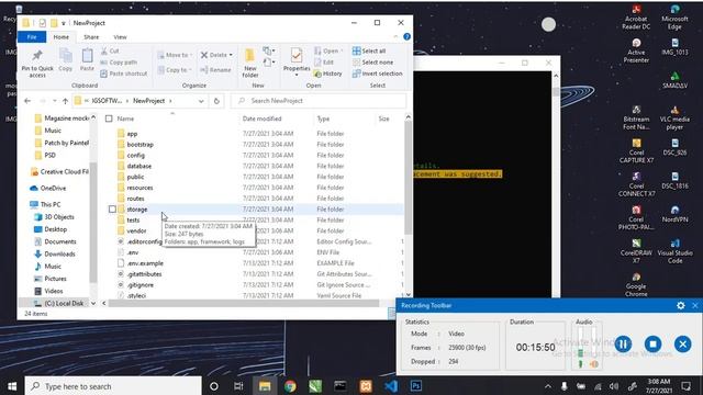 How to install laravel on windows 10 using composer and CMD смотреть онлайн