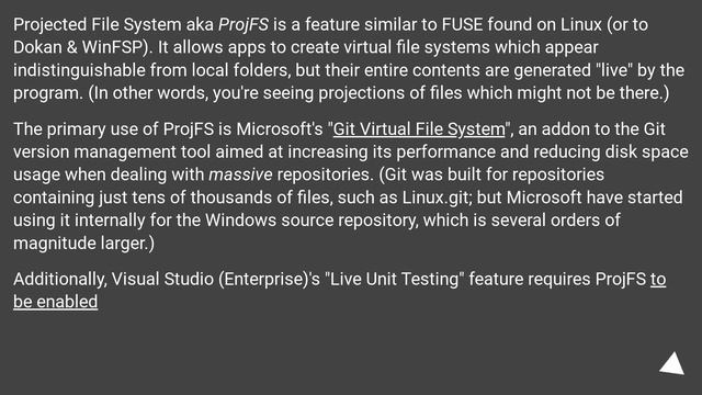 What is the Windows Projected File System? смотреть онлайн