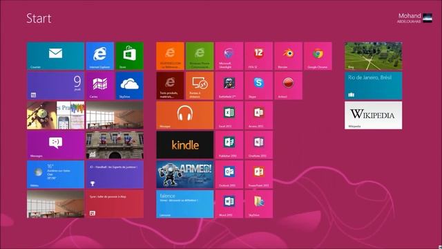 Windows 8: Leçon 02/ Présentation de la charm bar смотреть онлайн