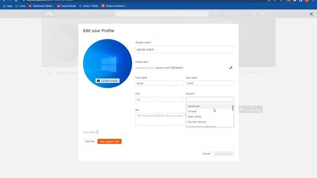 How To Change Your Country on Your Profile on Soundcloud PC смотреть онлайн