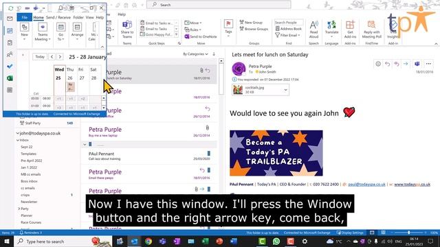 The Secret Of Opening Two Windows In Outook! смотреть онлайн
