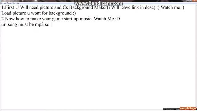 How To Change Your Background Picture And Music in Cs 1.6 HD смотреть онлайн