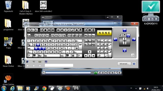 Xpadder - Maus steuern über Controller смотреть онлайн