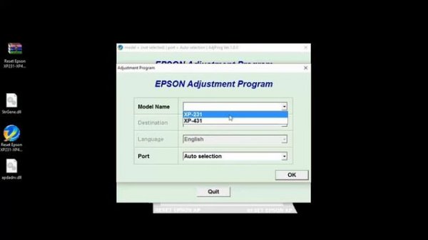 Reset Epson XP231   Argentina   Reset De Almohadillas , Descarga gratis