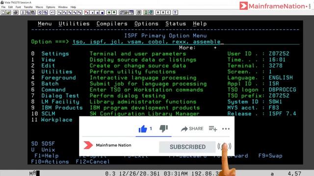 Login to the MTM Mainframe | IBM Master the Mainframe 2020 смотреть онлайн