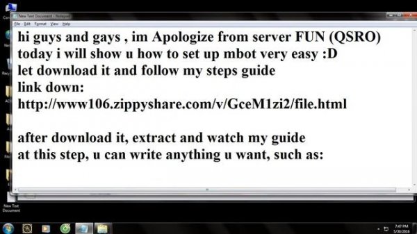mBot for SRO Privite Servers (100% working for Win 7,10)
