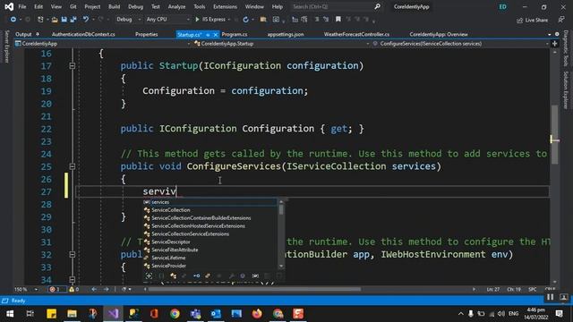 Building ASP.NET Core API uisng Asp.net Core Identity System Part 1 смотреть онлайн