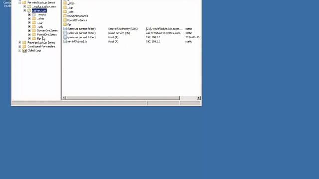 Windows Server 2008: Konfigurowanie DNS dla subdomeny. смотреть онлайн