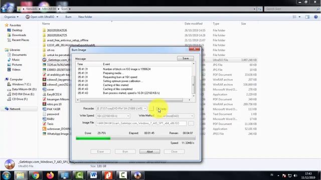 Create Windows 7/8/8.1/10 bootable CD Rom flash drive with Utra Iso 2019 смотреть онлайн