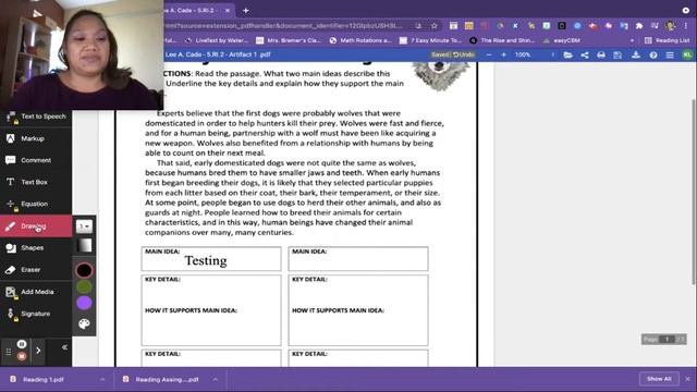 Google Classroom: How to Submit a PDF Assignment смотреть онлайн