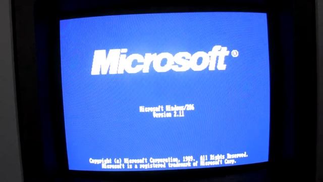 IBM 286 1MB RAM 10 Mhz running Windows 2.0 смотреть онлайн