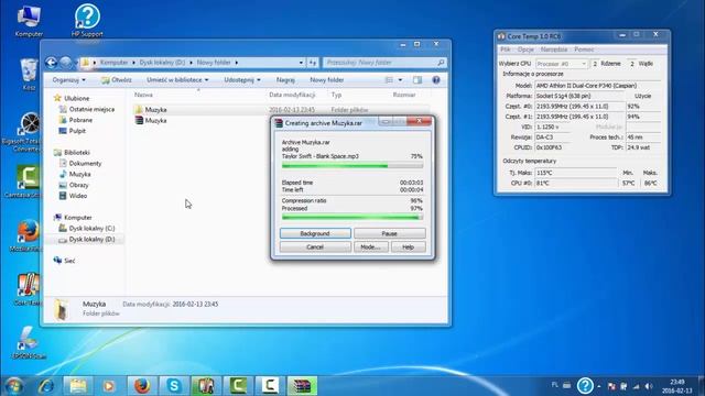 Test wydajności Windows 7 32 bity i 64 bity смотреть онлайн