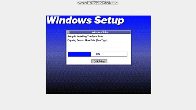 Installing Windows 3.1 Build 043e смотреть онлайн