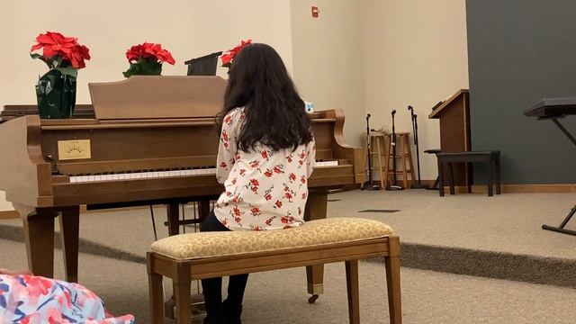 "The Storm" (Alfred) - performed by Shruti Gnanasekar on piano смотреть онлайн