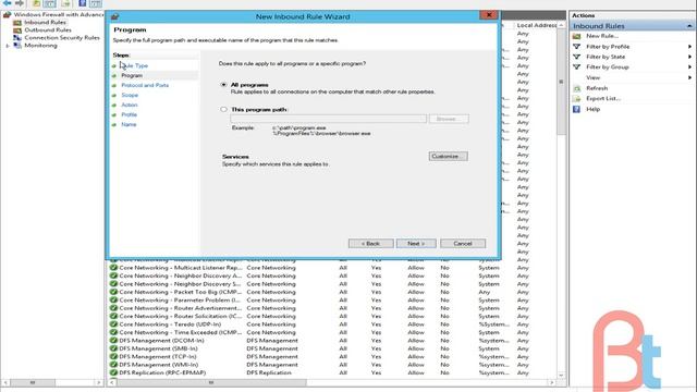 Creating firewall rule in server 2102 r2 in Hindi смотреть онлайн