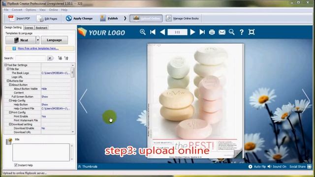 Make Flash Catalog show on BookCase of FlipBook Creator Professional смотреть онлайн