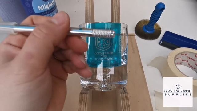 Sandblasting stencil application-whisky glass смотреть онлайн