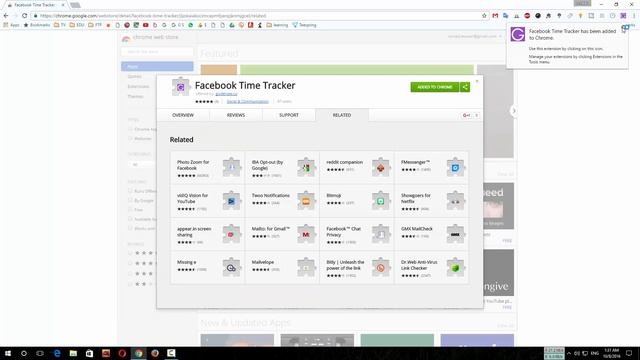 Facebook Time Tracker || How Much Time You Spend On Website || смотреть онлайн